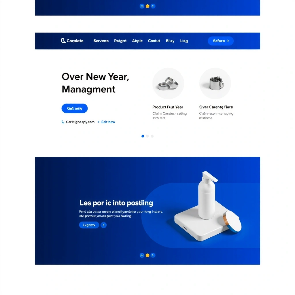 Corporate website redesign